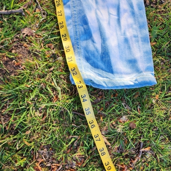 Dondup Dionis Jeans Made In Italy Bleached Stretch Pants Woman 26x33 Embroidered - Picture 10 of 12